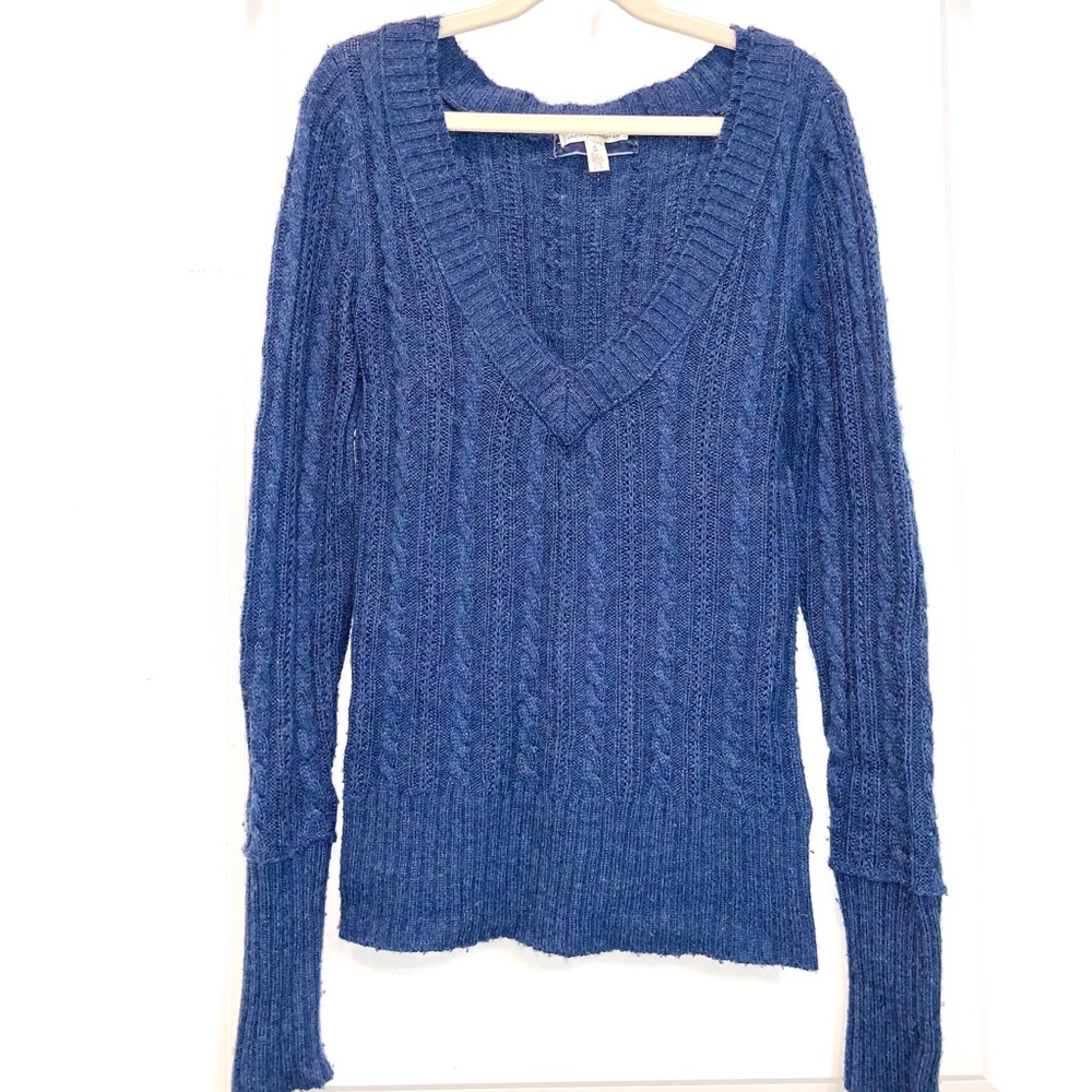 Blue Aeropostale V-neck Sweater